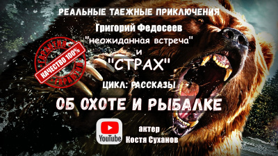 Слушайте бесплатные аудиокниги на русском языке | Audiobukva.com Федосеев Григорий - Рассказы Неожиданная встреча и Страх